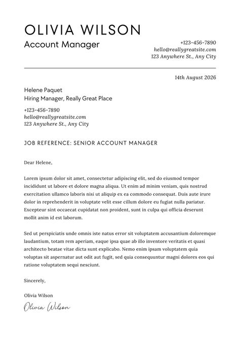 bldcoverletter|Free Cover Letter Templates [Customize & Download].